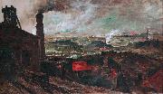 Constantin Meunier Mining Area oil painting on canvas